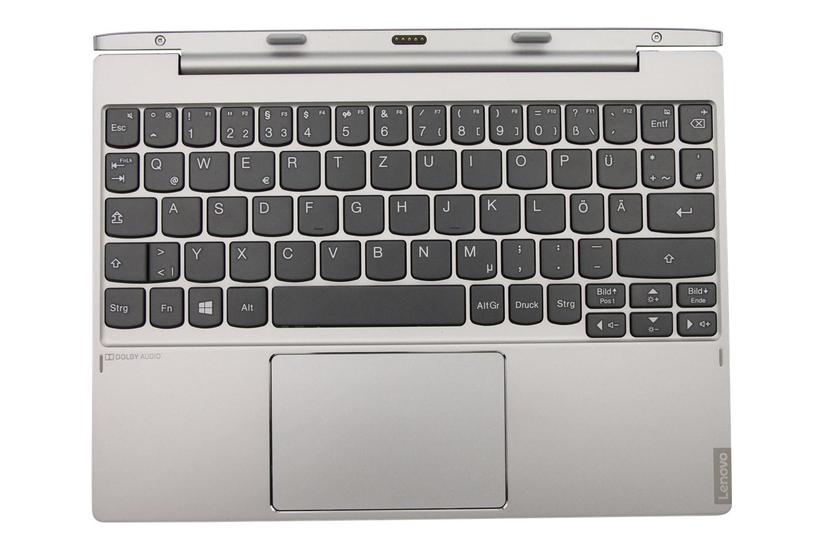 Lenovo - tastatur - med touchpad - QWERTZ - tysk - platinum