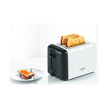 Bosch DesignLine TAT3P421DE - brödrost - vit