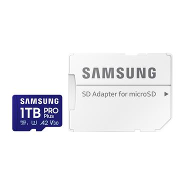Samsung PRO Plus MB-MD1T0SA - flash-minneskort - 1 TB - mikroSDXC UHS-I