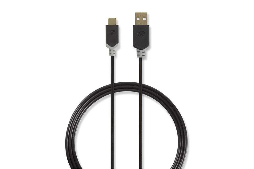 Nedis - USB Type-C-kabel - USB till USB-C - 1 m