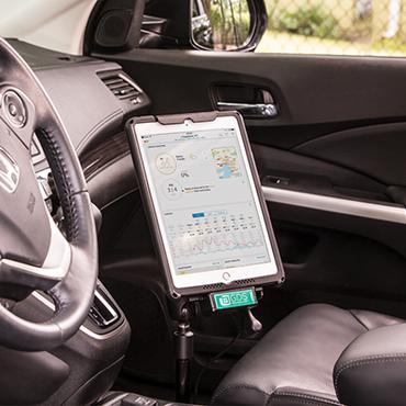 RAM Mounts RAM-GDS-SKIN-AP8 tablet etui 24,6 cm (9.7") Cover Sort