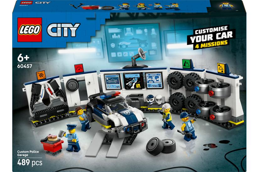 LEGO City Custom Police Car Garage