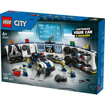 LEGO City Custom Police Car Garage