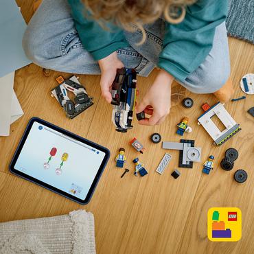 LEGO City Custom Police Car Garage