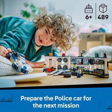 LEGO City Custom Police Car Garage