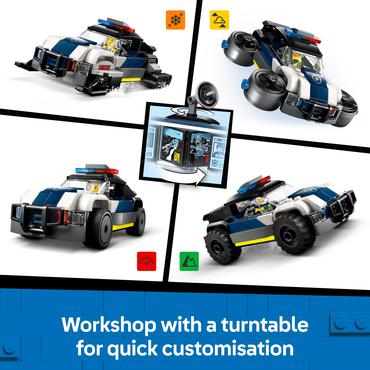 LEGO City Custom Police Car Garage
