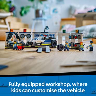 LEGO City Custom Police Car Garage