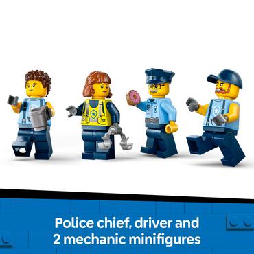 LEGO City Custom Police Car Garage