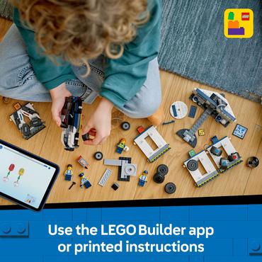 LEGO City Custom Police Car Garage