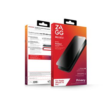 ZAGG InvisibleShield Glass Elite Privacy - sk&auml;rmskydd f&ouml;r mobiltelefon