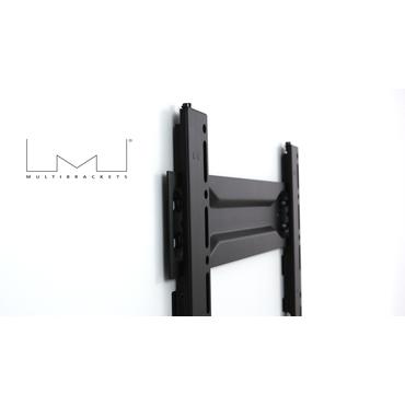 Multibrackets M VESA Wallmount Super Slim Fixed 400 MAX konsol - f&ouml;r platt panel - skiffersvart