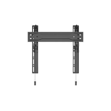 Multibrackets M VESA Wallmount Super Slim Fixed 400 MAX konsol - f&ouml;r platt panel - skiffersvart