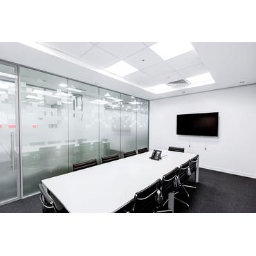 Multibrackets M VESA Wallmount Super Slim Fixed 400 MAX konsol - f&ouml;r platt panel - skiffersvart