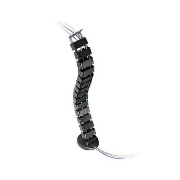 ICY BOX IB-MSA104-CM Gulv Kabelholder Sort 1 stk