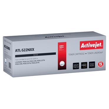 Activejet ATL-522NXX Tonerpatron til Lexmark-printere; Erstatning Lexmark 52D2X00 (522X); Supreme; 45000 sider; sort