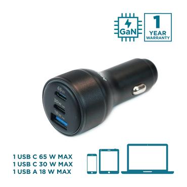 Mobilis 020018 oplader til mobil enhed Smartphone, Tablet Sort Cigartænder Automatisk