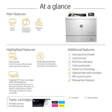 HP Color LaserJet Enterprise M553n