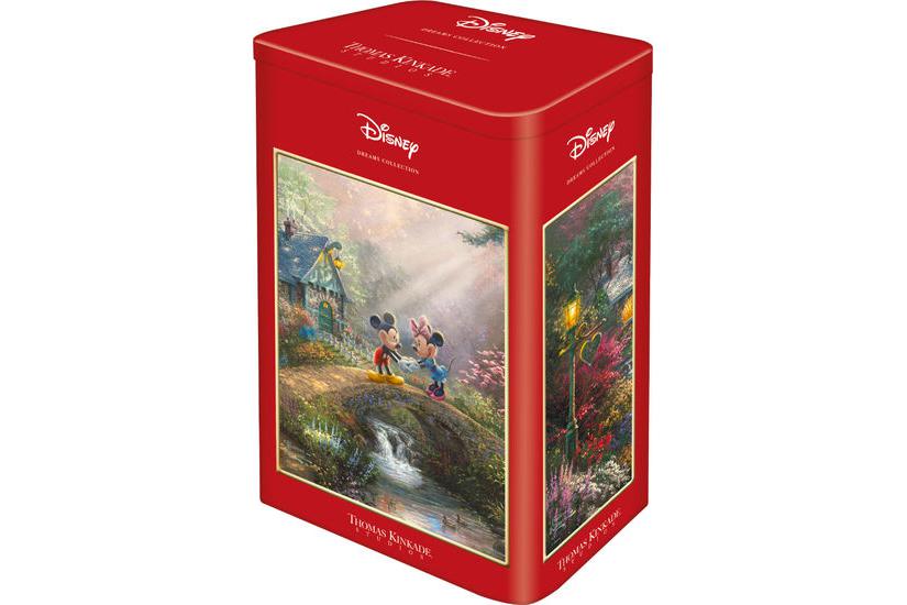 Schmidt Spiele Thomas Kinkade Studios: Mickey & Minnie in the nostalgia metal box, jigsaw puzzle (500 pieces)