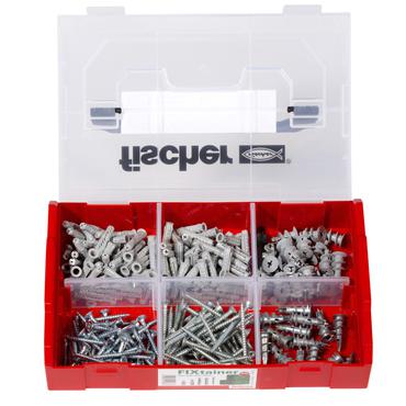 Fischer FIXtainer - H&auml;lt-Alles-Box 50 stk Udvidelsesanker