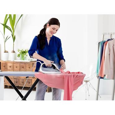 Braun TexStyle 7 Pro SI7149WB T&oslash;r & dampstrygejern EloxalPlus soleplate 2900 W Sort, Hvid