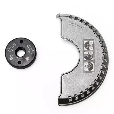 Einhell cordless angle grinder TE-AG 18/115 Q Li Solo, 18 volts (red/black, without battery and charger)