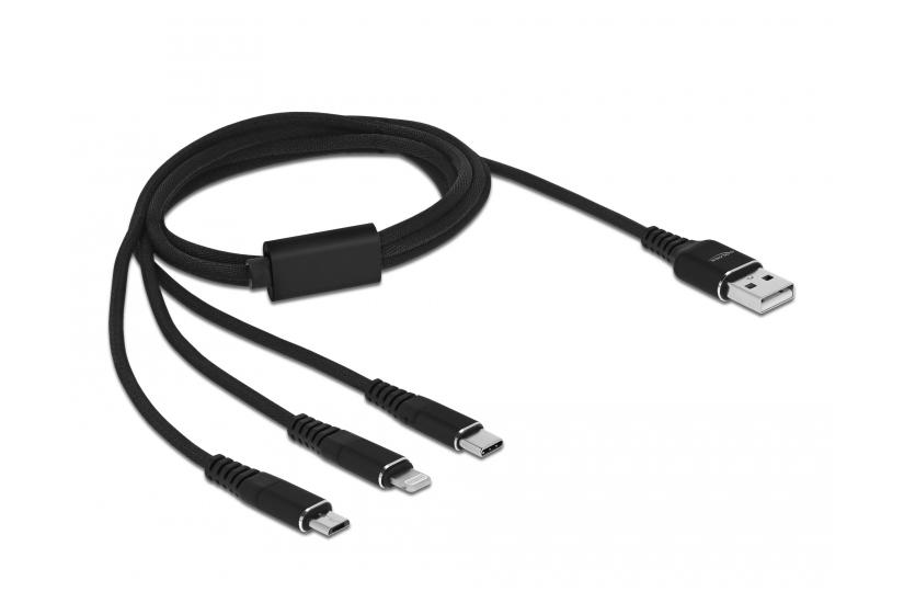 Delock Lightning-kabel, endast laddning - 1 m