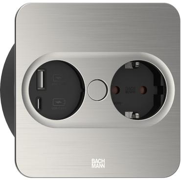 TWIST 2 1xCEE7/3 1xUSB A/C 22W