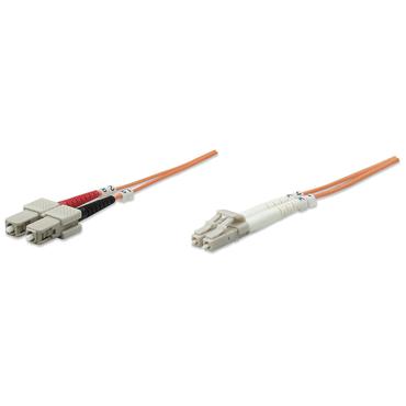 Intellinet 470377 InfiniBand og fiberoptisk kabel 2 m LC SC Orange