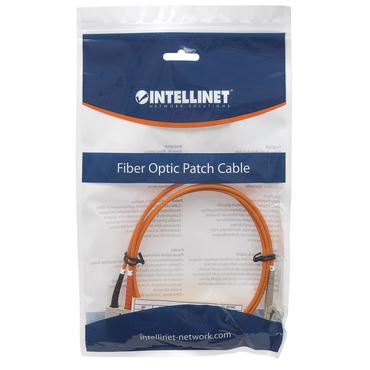 Intellinet 470377 InfiniBand og fiberoptisk kabel 2 m LC SC Orange