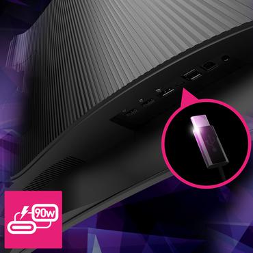 MSI MPG 491CQPDE QD-OLED sk&auml;rm - 49" - 0,03ms - Dual Quad HD 5120x1440 vid 144Hz