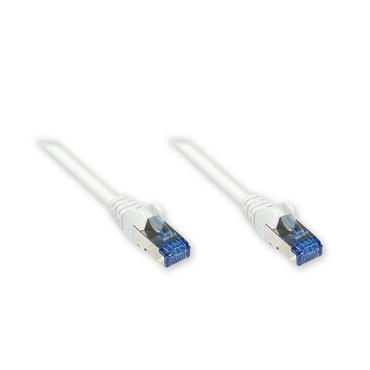 Alcasa 8060-H005W netv&aelig;rkskabel Hvid 0,5 m Cat6a S/FTP (S-STP)