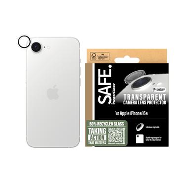 PanzerGlass SAFE. by &reg; Kameralinsebeskytter Transparent iPhone 17e | 16e