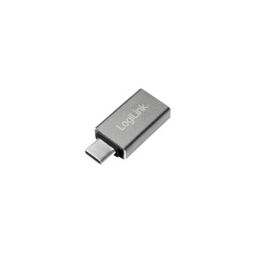 LogiLink AU0042 kabel k&oslash;nsskifter USB 3.1 type-C USB 3.0 S&oslash;lv
