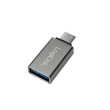 LogiLink AU0042 kabel k&oslash;nsskifter USB 3.1 type-C USB 3.0 S&oslash;lv