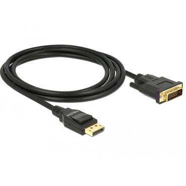 Delock - videoadapterkabel - DisplayPort till DVI-D - 2 m