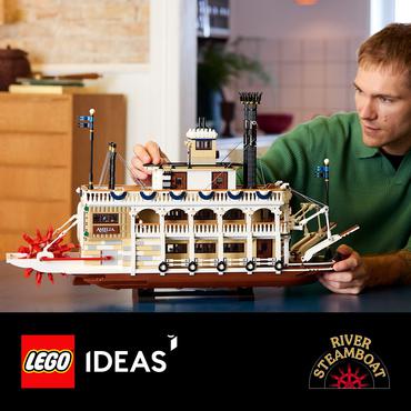 LEGO Ideas - Flussraddampfer 18+(21356)