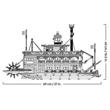 LEGO Ideas - Flussraddampfer 18+(21356)