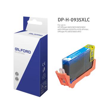 Gilford DP-H-0935XLC bl&aelig;kpatron 1 stk Kompatibel Bl&aring;