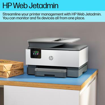 HP Officejet Pro 9120b All-in-One - multifunktionsprinter - farve