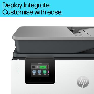 HP Officejet Pro 9120b All-in-One - multifunktionsprinter - farve