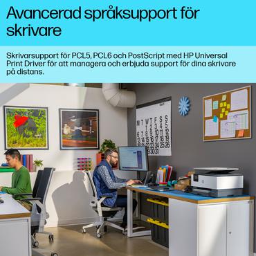 HP Officejet Pro 9120b All-in-One - multifunktionsprinter - farve