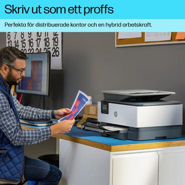 HP Officejet Pro 9120b All-in-One - multifunktionsprinter - farve