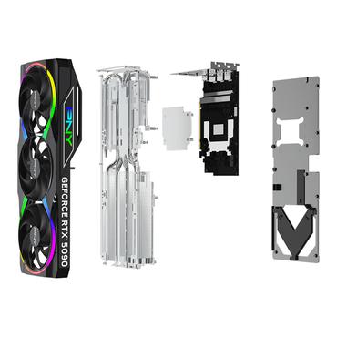 PNY GeForce RTX 5090 OC ARGB Grafikkort - 32GB GDDR7