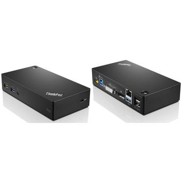 Lenovo 03X6898 dockingstation Ledningsført USB 3.2 Gen 1 (3.1 Gen 1) Type-A Sort