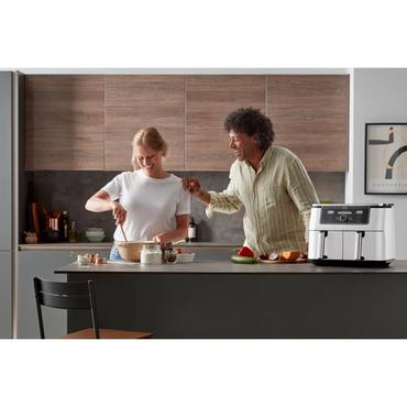 Ninja Foodi MAX Dual Zone AF400EUWH - dubbel luftfritös - vit