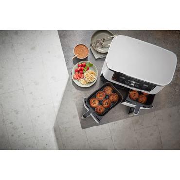 Ninja Foodi MAX Dual Zone AF400EUWH - dubbel luftfritös - vit