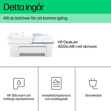 HP DeskJet 4222e AiO Printer