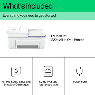 HP DeskJet 4222e AiO Printer