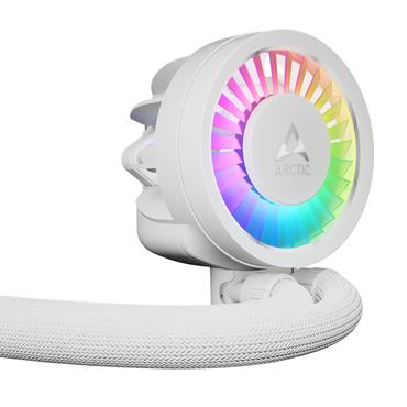 ARCTIC Liquid Freezer III Pro 280 A-RGB (White) Processor Alt-i-en v&aelig;skek&oslash;ler 12 cm Hvid 1 stk