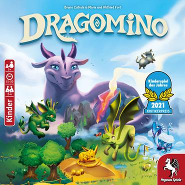 Pegasus Dragomino Kinderspiel 20 min. Brætspil Rollespil